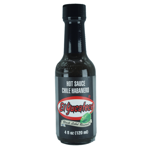 El Yucateco® Black Label Reserve Hot Sauce 120ml