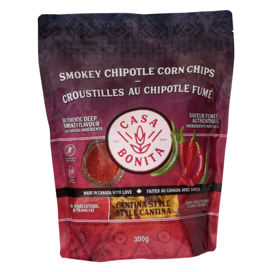 Casa Bonita®  Smokey Chipotle Chips 300 gr