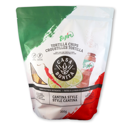 Casa Bonita®  Cantina Style Corn Tortilla Chips with Tajin 300 gr