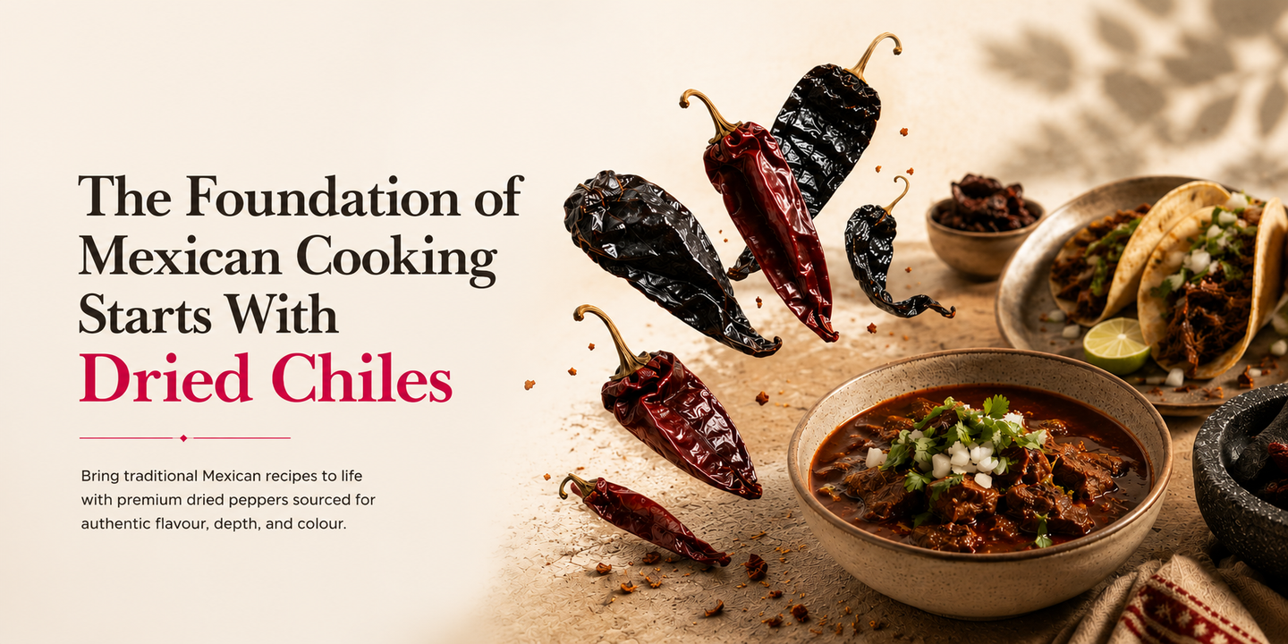 Mi Amor Mexican Foods — The Foundation of Mexican Cooking Starts With Dried Chiles. Premium authentic dried chiles shipped across Canada.