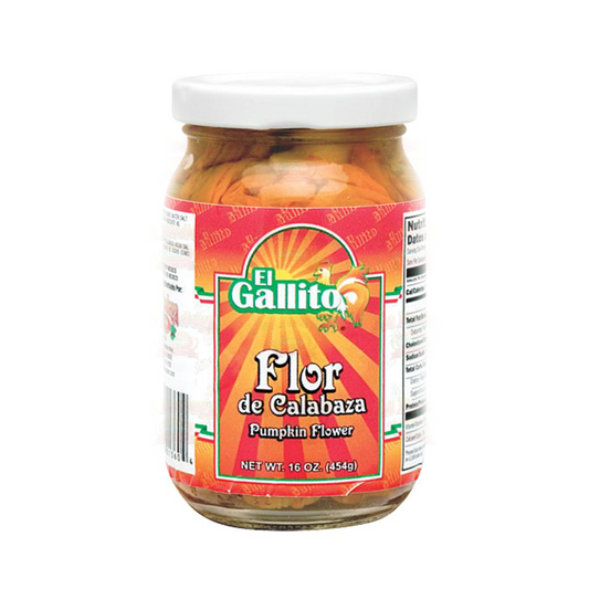 El Gallito® Pumpkin Flower (Flor de Calabaza) 454g