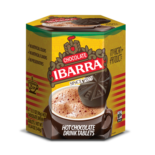 Ibarra® Mexican Hot Chocolate drink, 6 tablets