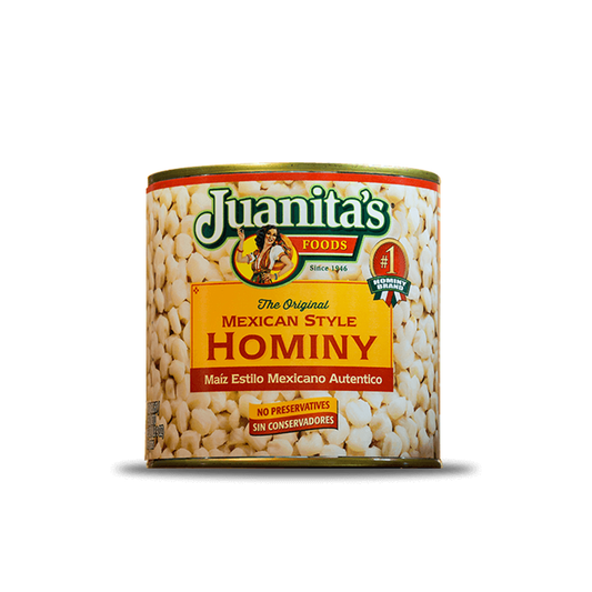 Juanita's®  Hominy Mexican Style 25oz