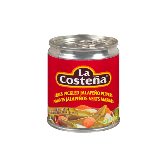 La Costeña® Greeh Pickled Whole Jalapeno Peppers 200g