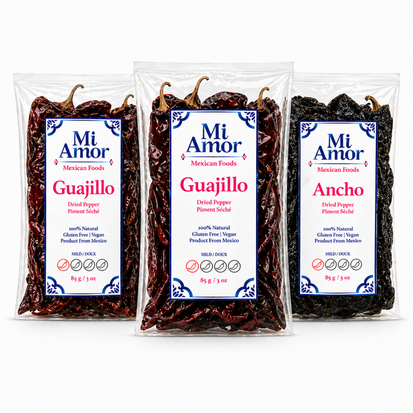 Mi Amor Mild Birria Chile Mix — Guajillo & Ancho Bundle
