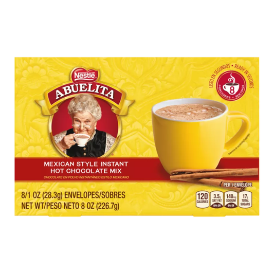 Nestle® Mexican Hot Chocolate Instant Mix Abuelita, 8 envelopes