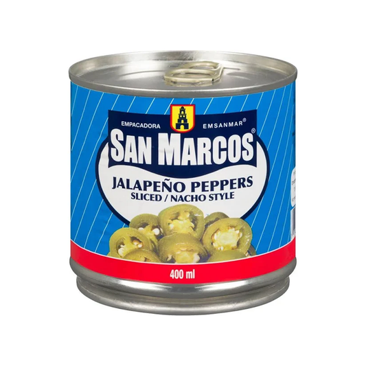 San Marcos® Sliced round Jalapeno Peppers 400 ml