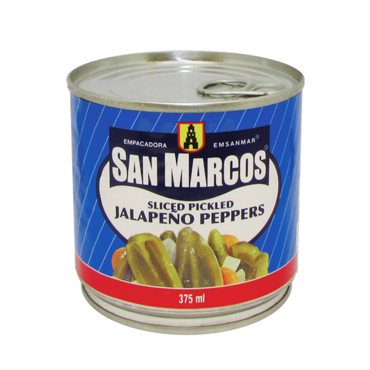 San Marcos® Sliced pickled Jalapeno Peppers 375ml