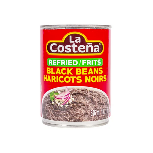 La Costeña® Refried Black Beans 546 mL