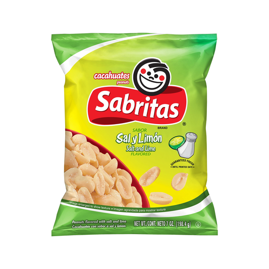 Sabritas® peanuts Salt and lime 7oz