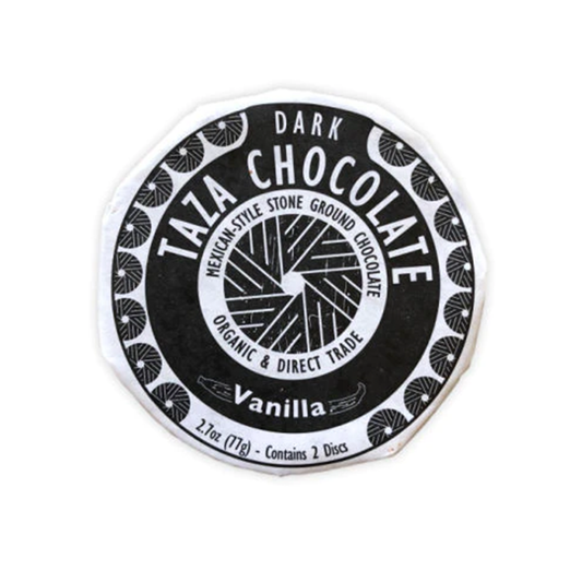 Taza®  50% Vanilla Dark Chocolate (2 discs) 77g