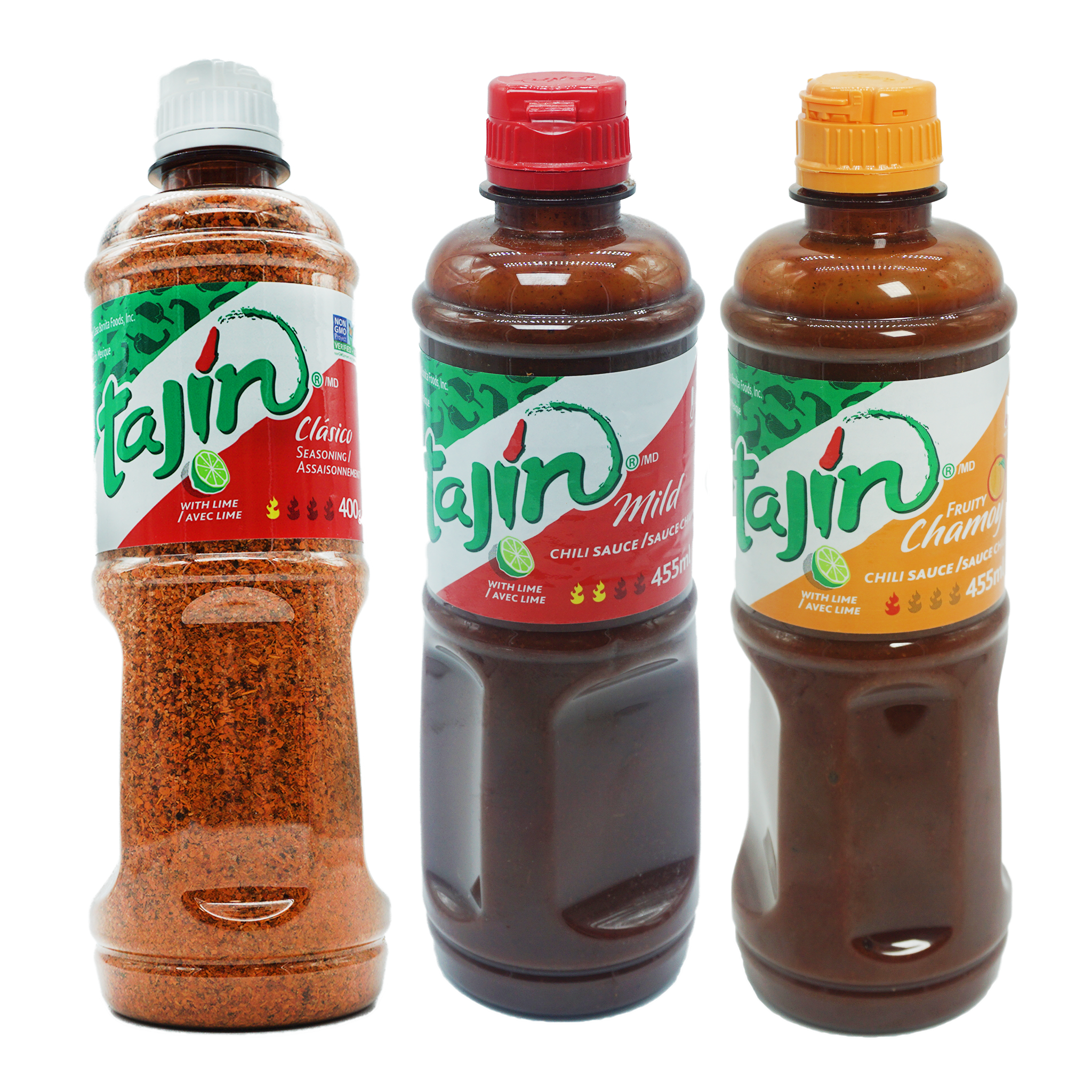 Tajin® Bundle Mild hot sauce 455ml, Chamoy 455ml & Classic Seasoning 4 – Mi  Amor - Mexican Store