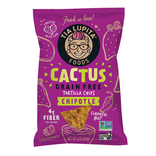Tia Lupita® Cactus Tortilla Chips -  Chipotle
