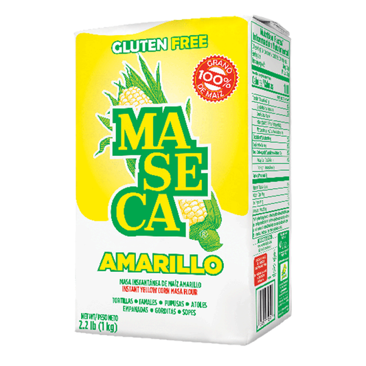 Maseca® Instant Yellow Corn Masa Flour for Homemade Tortillas- 907g