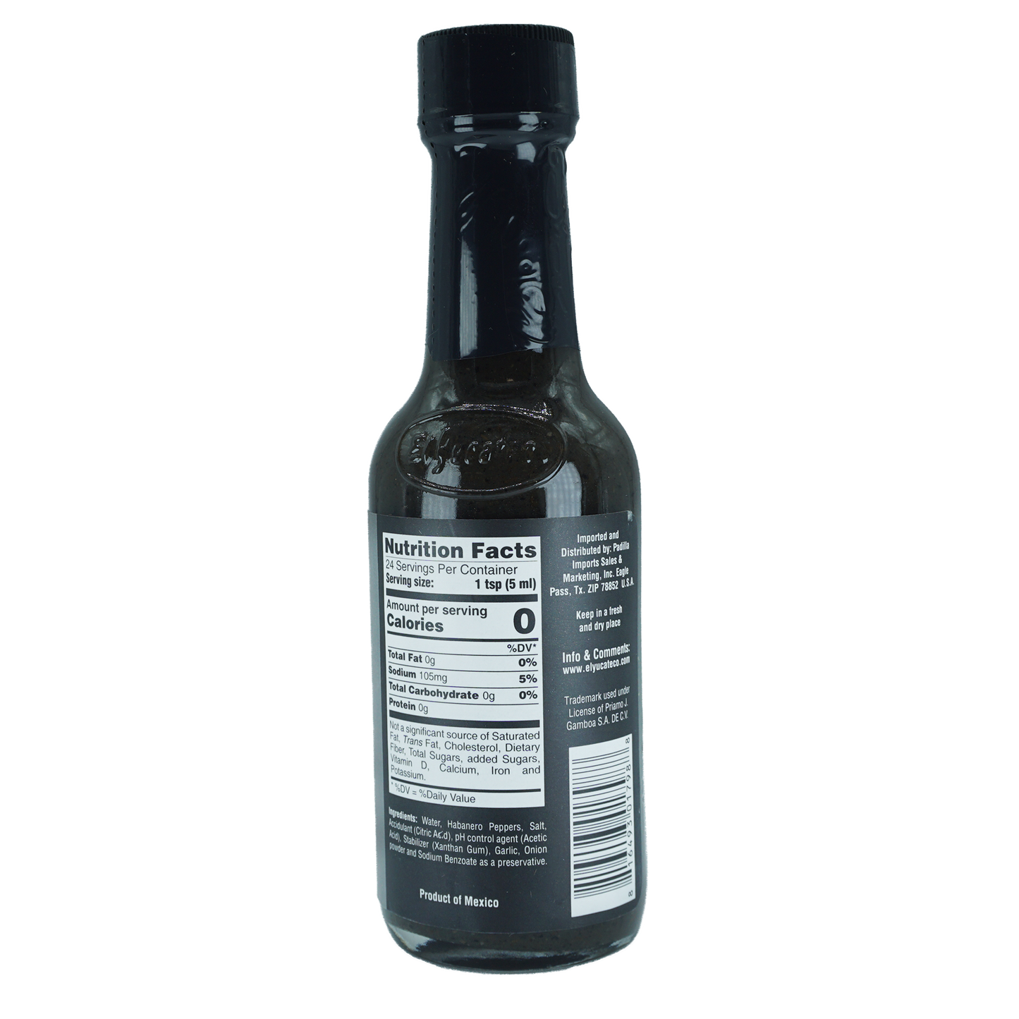 El Yucateco® Black Label Reserve Hot Sauce 120ml - 2 count