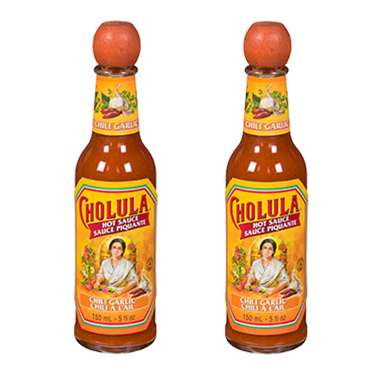 Sauce piquante à l'ail et au chili Cholula® 150 ml - 2 pièces