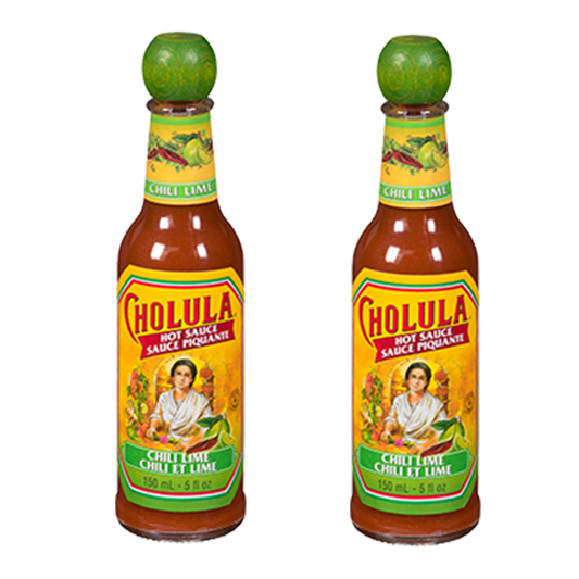 Sauce piquante chili-lime Cholula® 150 ml - 2 pièces