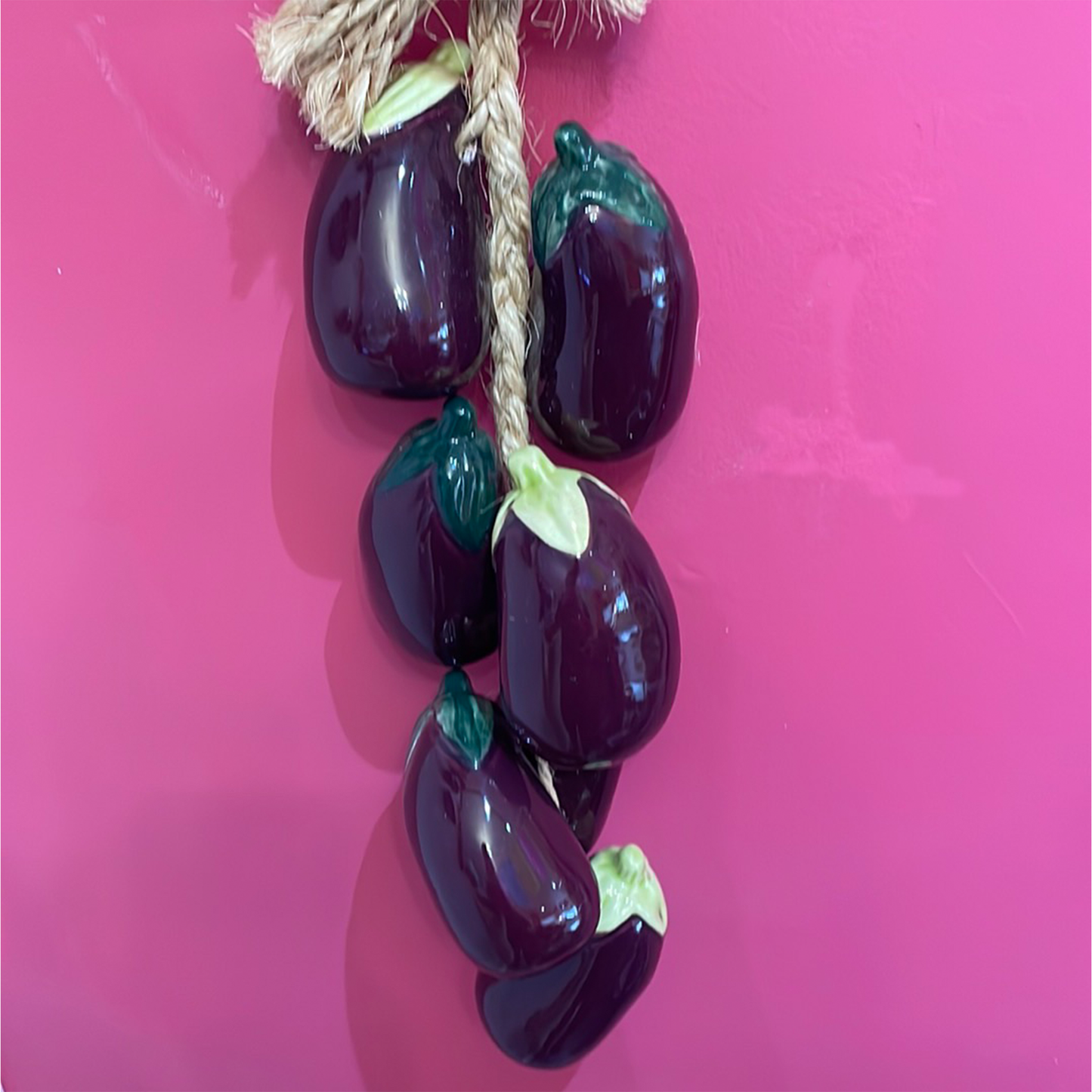 Ceramic Eggplant