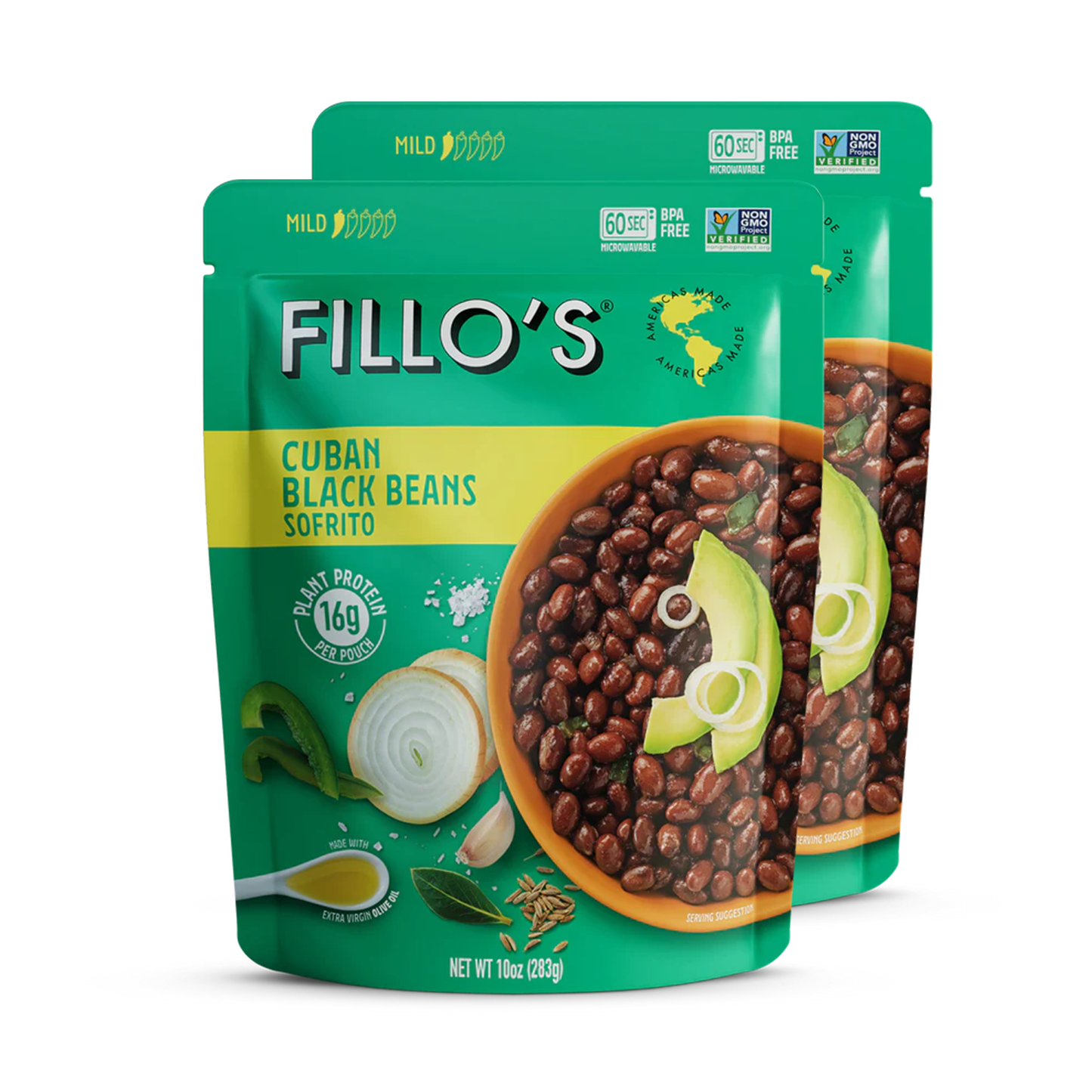 Fillo's® Sofrito Haricots Cubains Noirs 283g - 2 unités