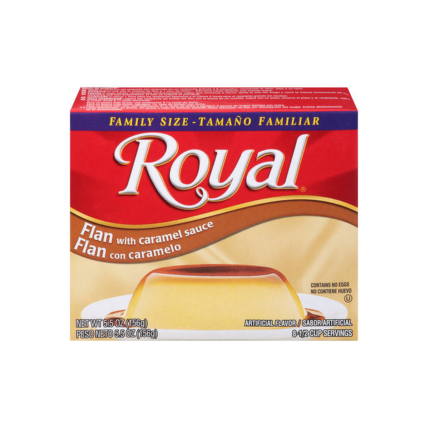 Royal® Flan with Caramel Family size 156g