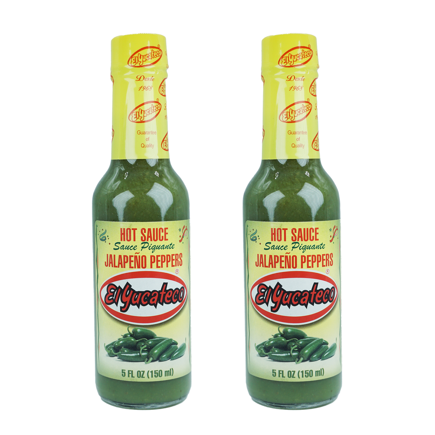 El Yucateco® Jalapeño Hot Sauce 150ml - 2 count