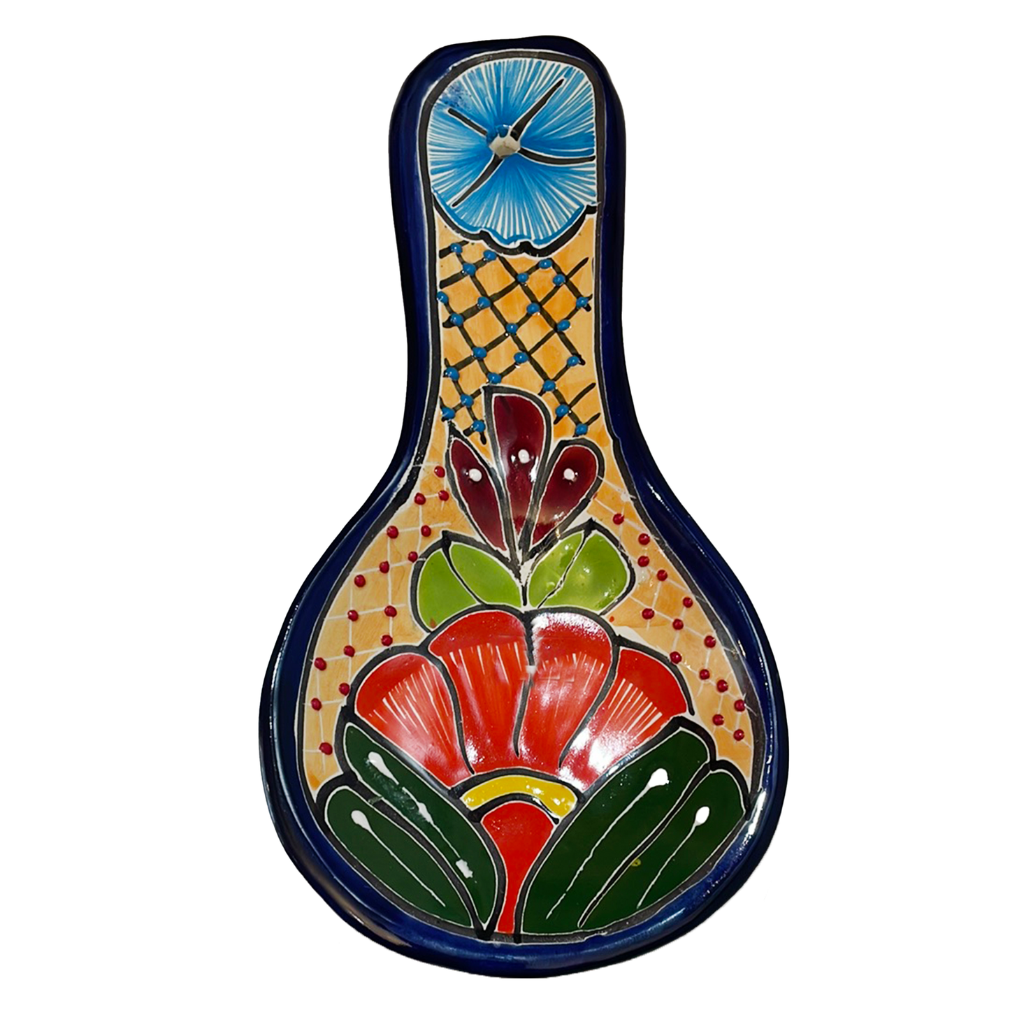 Large Talavera Spoon Rest