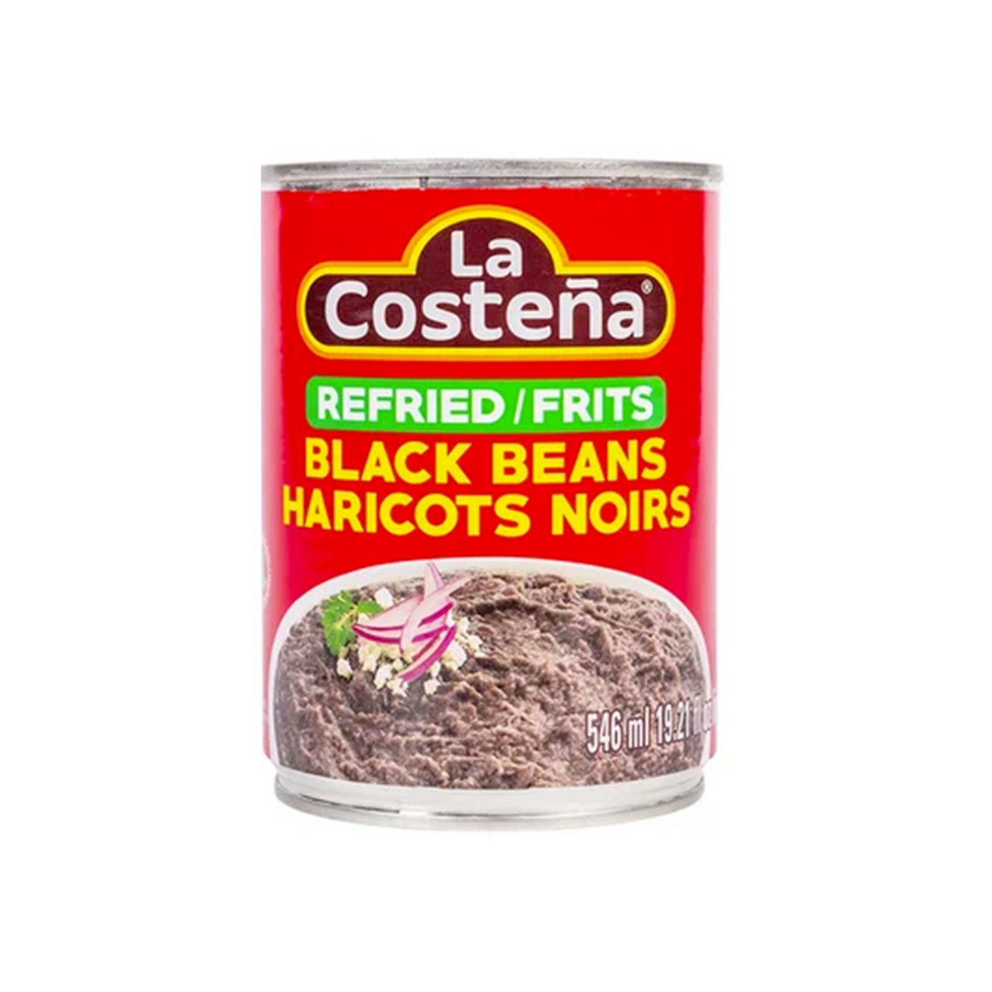 Haricots noirs frits La Costeña® 546 mL