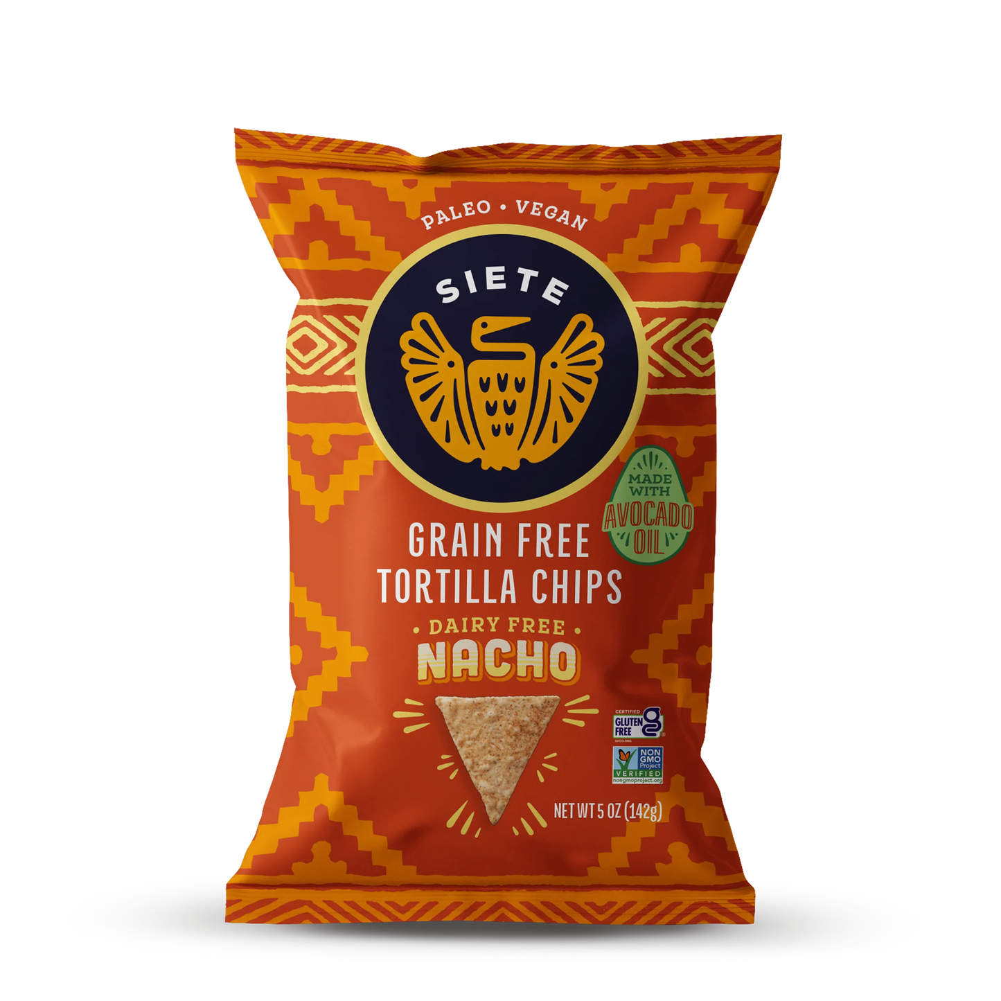 Siete® Grain Free Tortilla Chips - Nacho 142gr