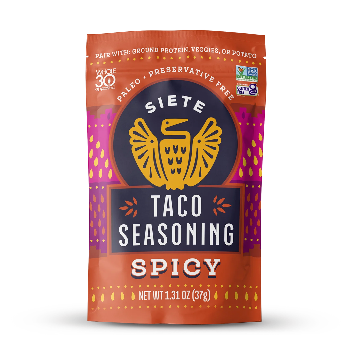 Siete® Spicy Taco Seasoning 37g