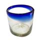 Small Blue Rimmed Glass