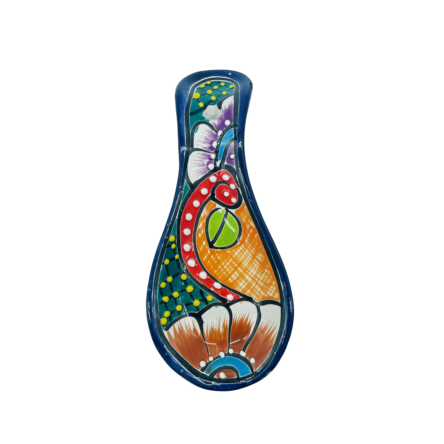 Small Talavera Spoon Rests