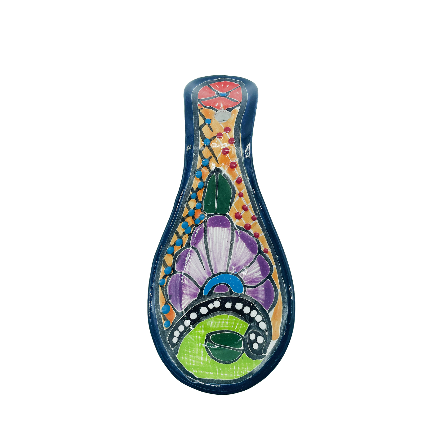 Small Talavera Spoon Rests