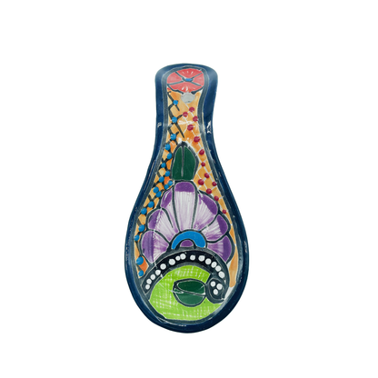 Small Talavera Spoon Rests