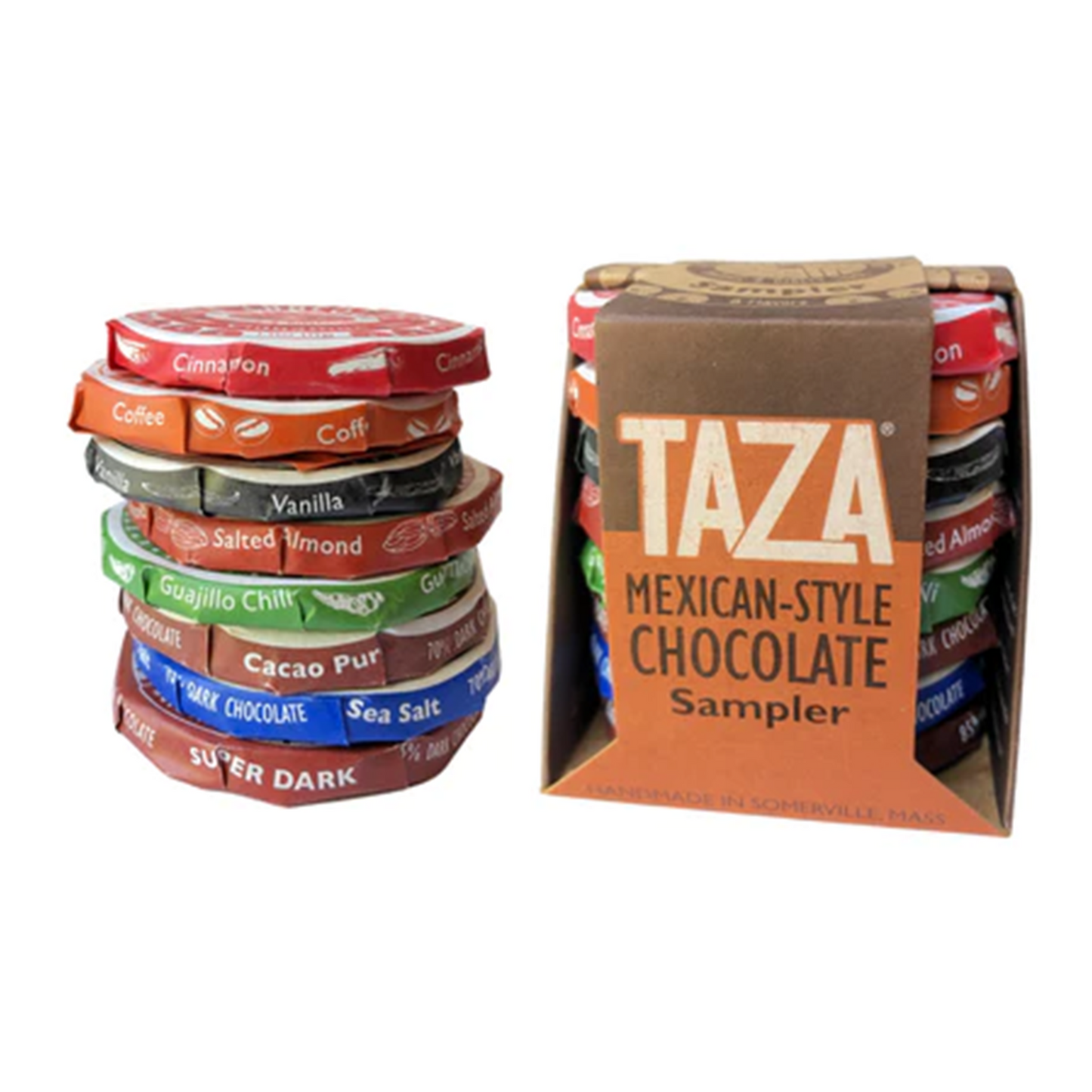 Échantillonneur de chocolat à la mexicaine Taza® 6 unités 306g