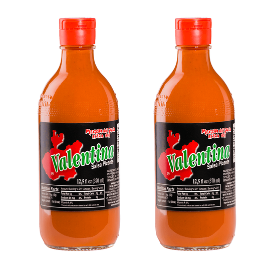 Valentina® Salsa Picante Mexican Extra Hot Sauce 370mL each - 2 Count
