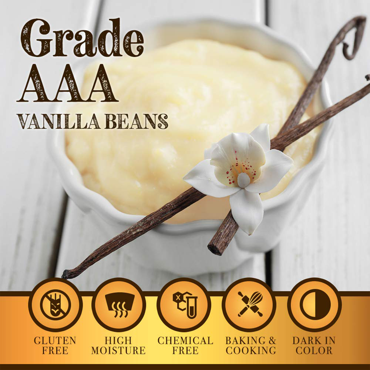 Villa Vainilla®  Mexican Vanilla Beans (2 Beans)