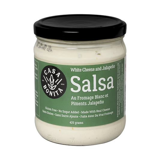 Casa Bonita® White Cheese and Jalapeño Salsa 425 ml