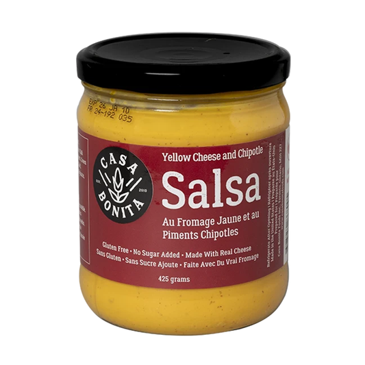 Casa Bonita® Yellow Cheese and Chipotle Salsa 425 ml