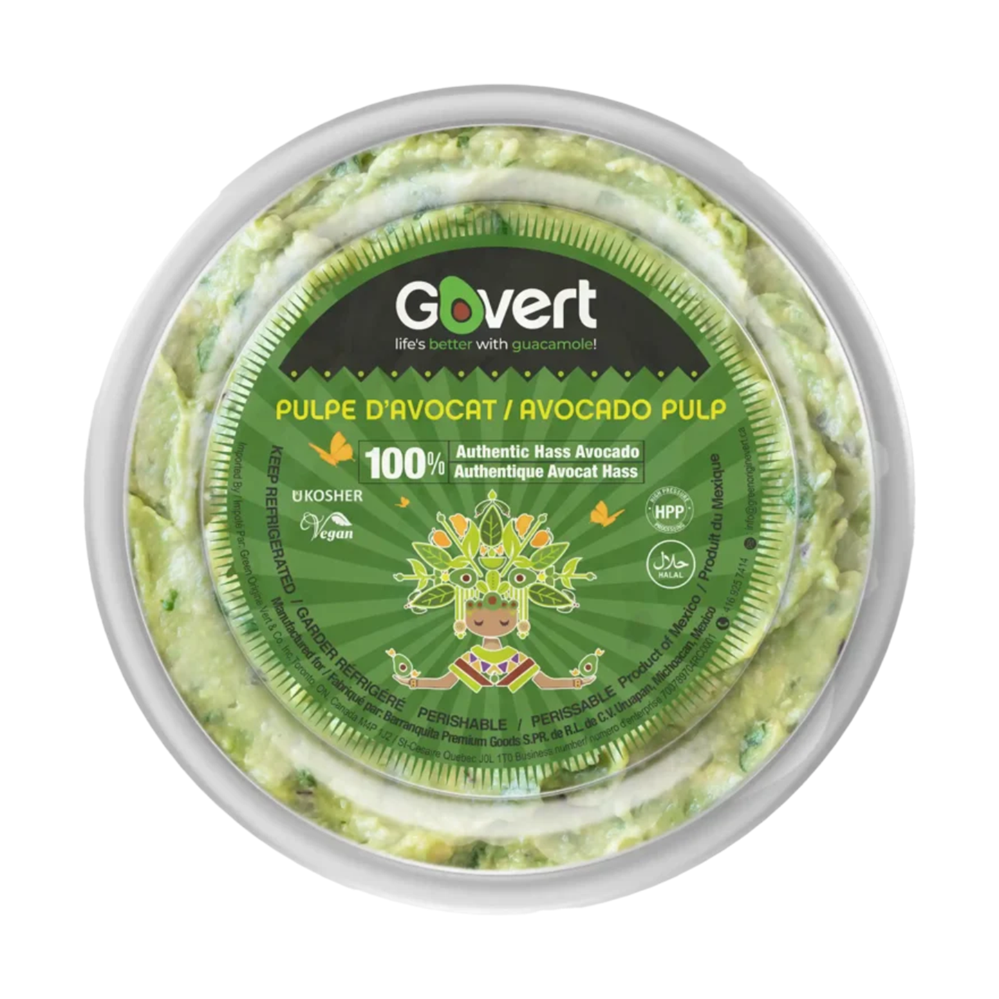 GoVert® Avocado Pulp 227g