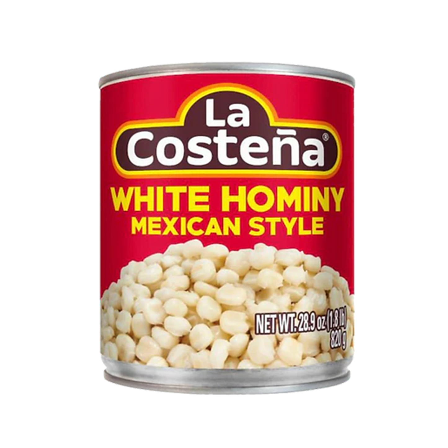 La Costeña White Hominy Mexican Style 820gr