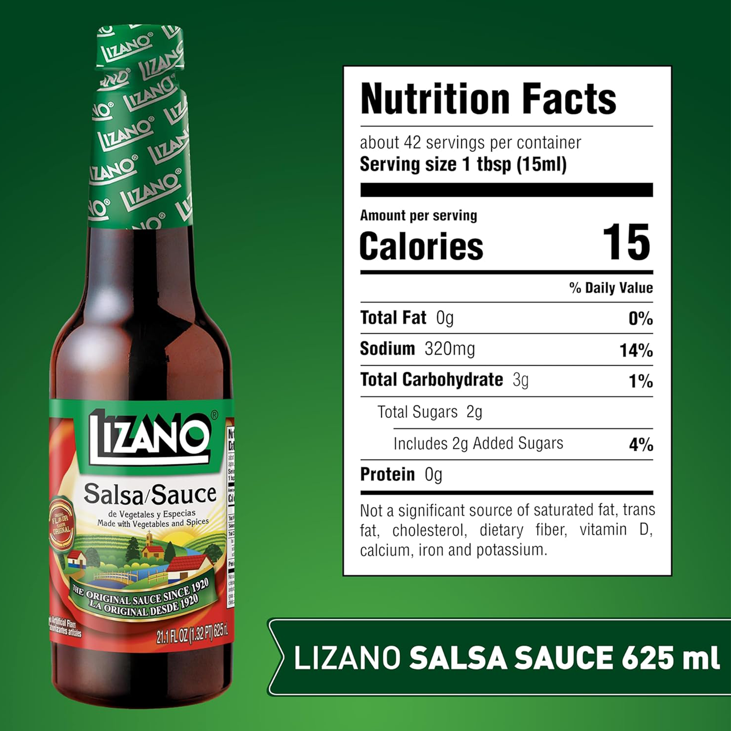 Lizano® Sauce 625ml