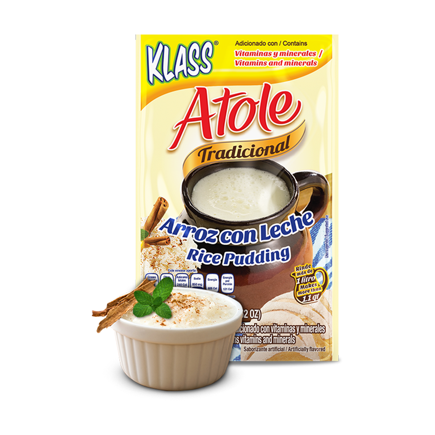 Klass® Atole mix 43 Gr