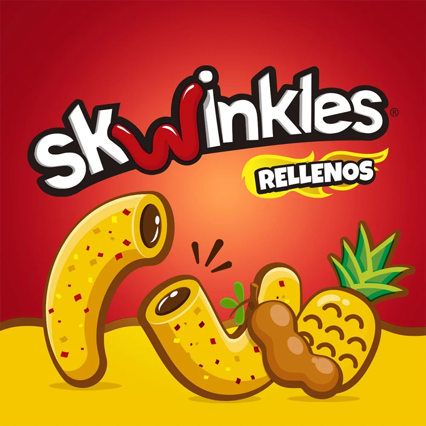 Skwinkles Rellenos Pineapple Tamarind 12 count