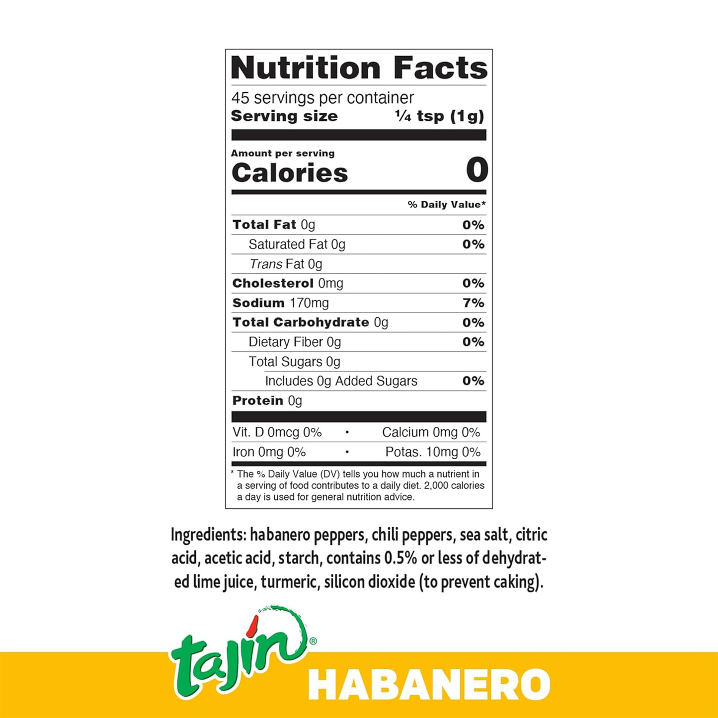 Tajin® Habanero 45g