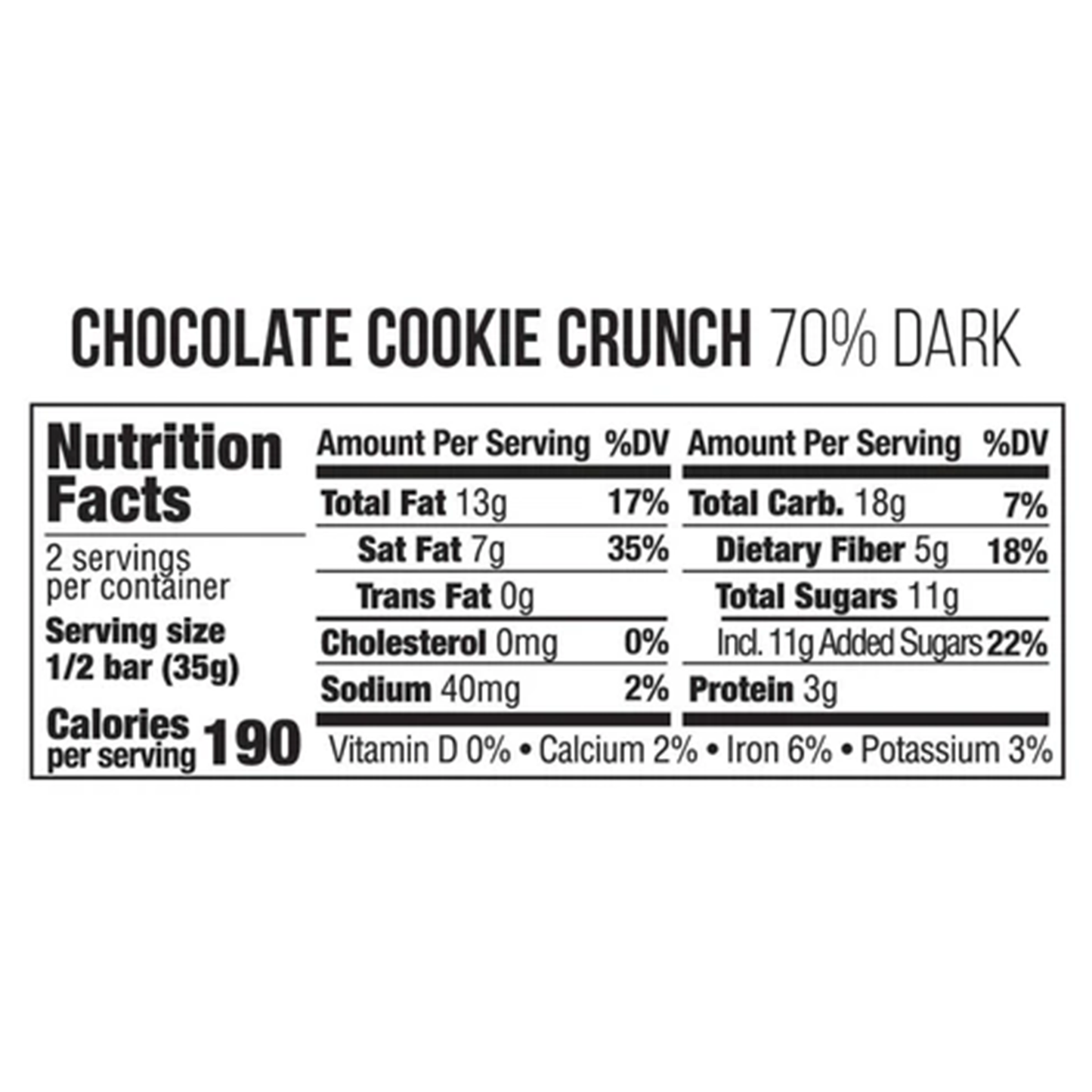 Taza® Chocolate Crunch 70% Dark Chocolate 70g