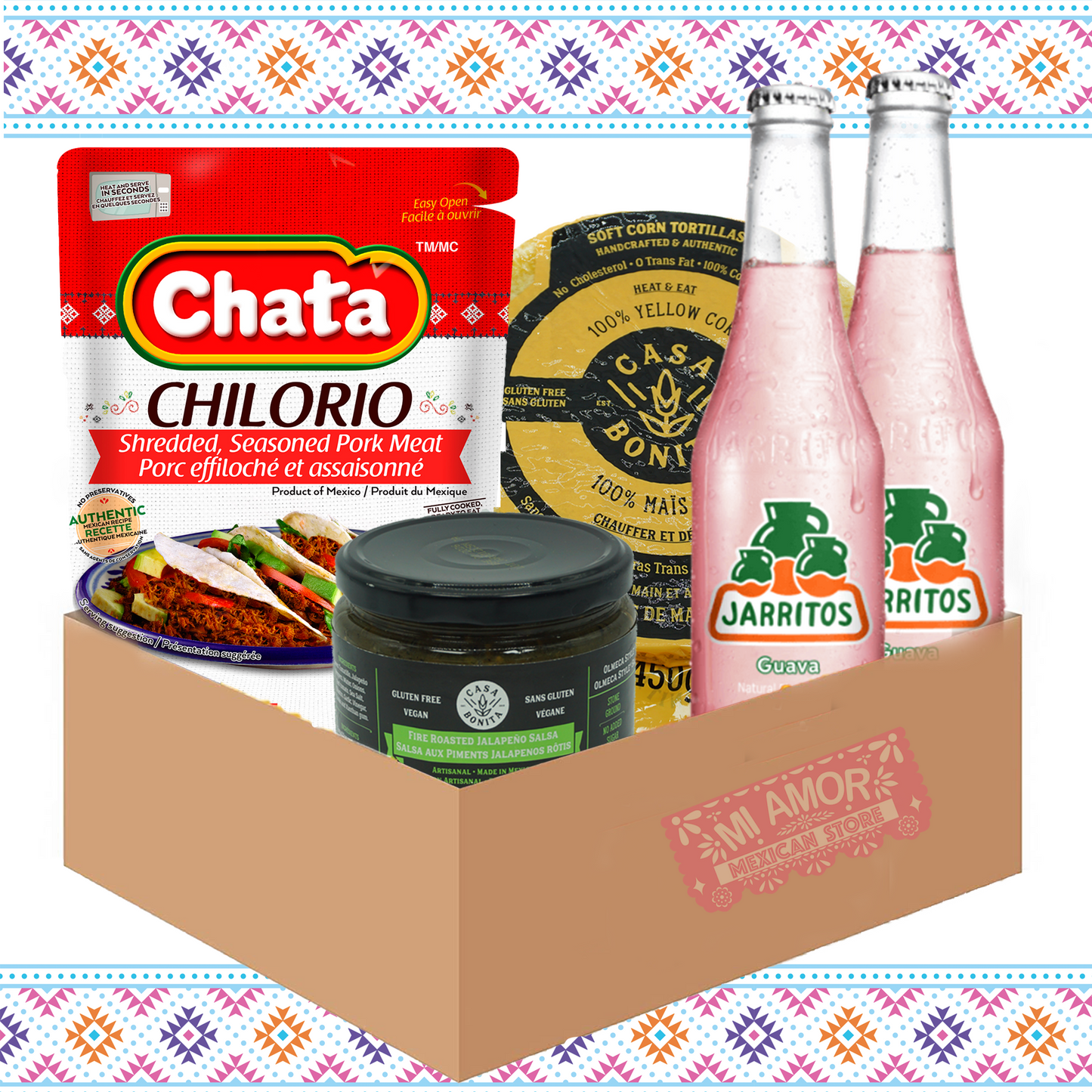 Goût de Sinaloa - Kit tacos, Chilorio 